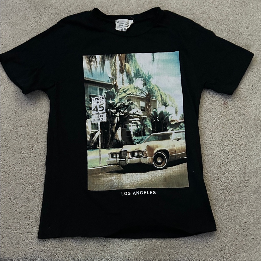 LA Car Short-sleeve Tee Graphic